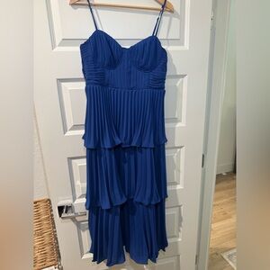 Lulu's Vibrant Blue Dress